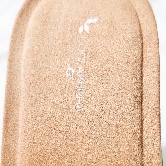 Koolaburra by Ugg New yellow & white Carenza twist slide sandal size 9.5 - Picture 8 of 15